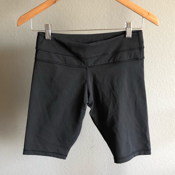 Lululemon black shorts , size 6
